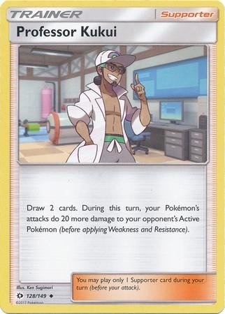 Professor Kukui (Pokemon Sun & Moon Base Set)