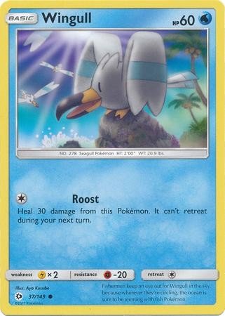 Wingull (Pokemon Sun & Moon Base Set)