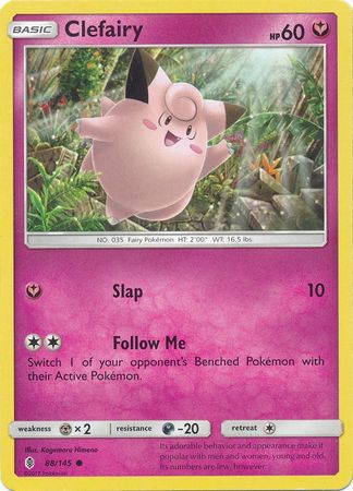 Clefairy (Pokemon Sun & Moon Guardians Rising)