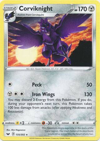 Corviknight (Pokemon Sword & Shield Base Set)