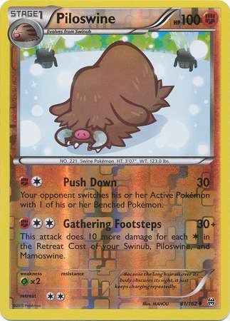 Piloswine (Pokemon XY BREAKthrough)