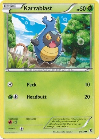 Karrablast (Pokemon XY Phantom Forces Singles)