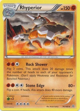 Rhyperior (Pokemon XY Primal Clash Singles)