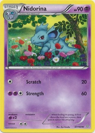 Nidorina (Pokemon XY Primal Clash Singles)