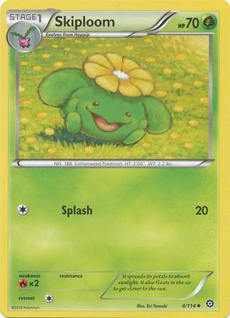 Skiploom (Pokemon XY Steam Siege)