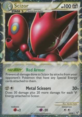 Scizor (Prime) (HeartGold SoulSilver Undaunted)