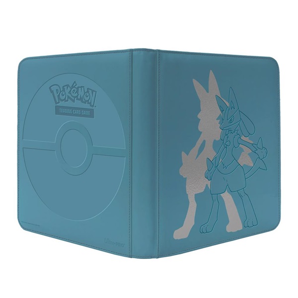 Mappe - Pokemon Elite Series: Lucario 12-Pocket Premium Zippered Pro-Binder 24x20 (Plads til 480 kort) Ultra Pro #16412