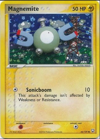 Magnemite (EX Team Rocket Returns Singles Nintendo) - Reverse Holo