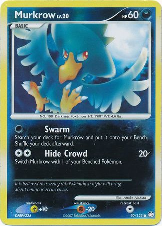 Murkrow   (Diamond and Pearl Mysterious Treasures Singles)