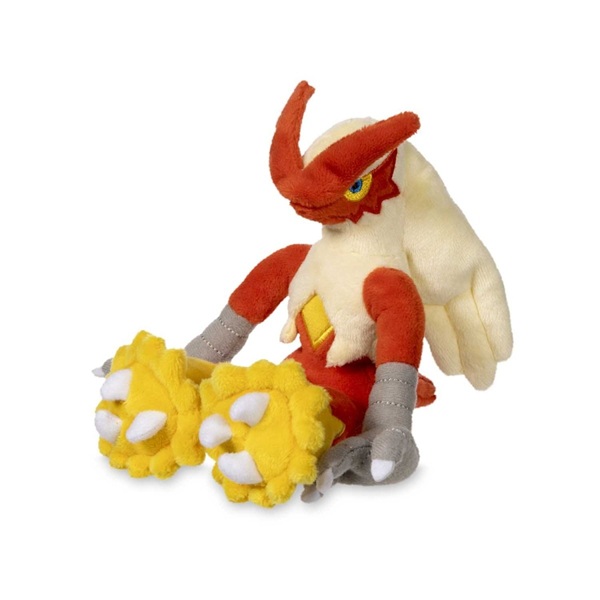 Pokémon - Blaziken (Sitting Cuties) - Pokémon Center Plush/Bamse 18cm