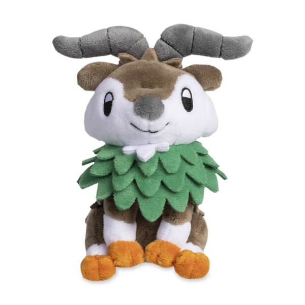 Pokémon - Skiddo (Sitting Cuties) - Pokémon Center Plush/Bamse 13cm