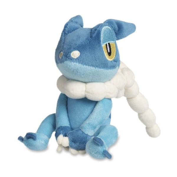 Pokémon - Frogadier (Sitting Cuties) - Pokémon Center Plush/Bamse 12cm