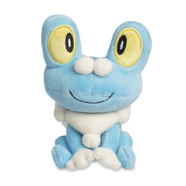 Pokémon - Froakie (Sitting Cuties) - Pokémon Center Plush/Bamse 13cm