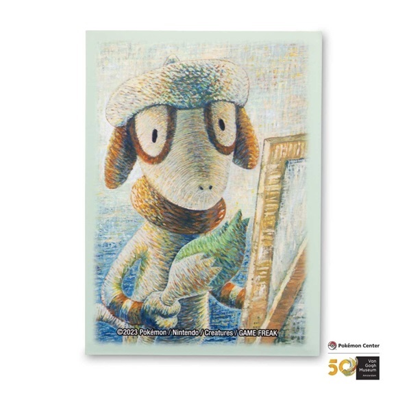 65 lommer! Pokémon Center x Van Gogh Museum: Smeargle Inspired By Self-Portrait As A Painter - Deck Protector Sleeves