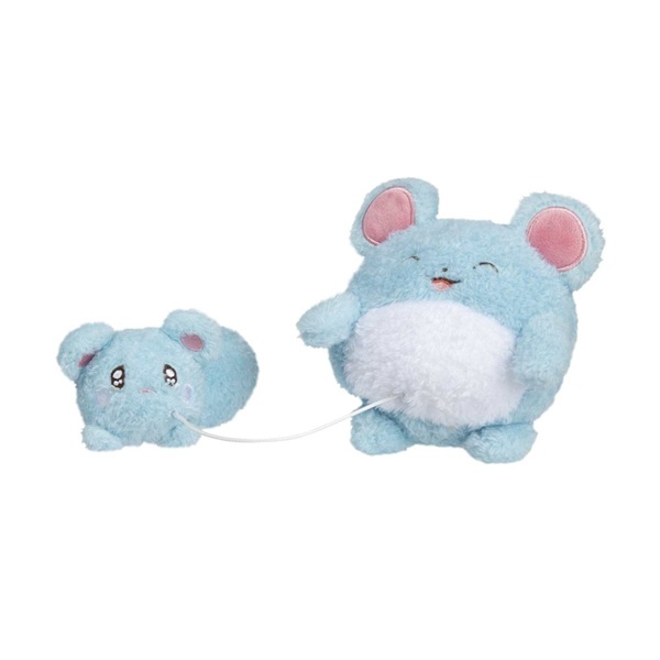 Pokémon - Azurill & Marill - Pokémon Center Plush/Bamse 19cm