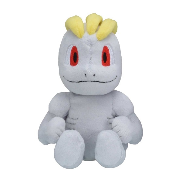 Pokemon - Machop (Sitting Cuties) - Pokemon Center Plush/Bamse 19cm *Top Kvalitet*