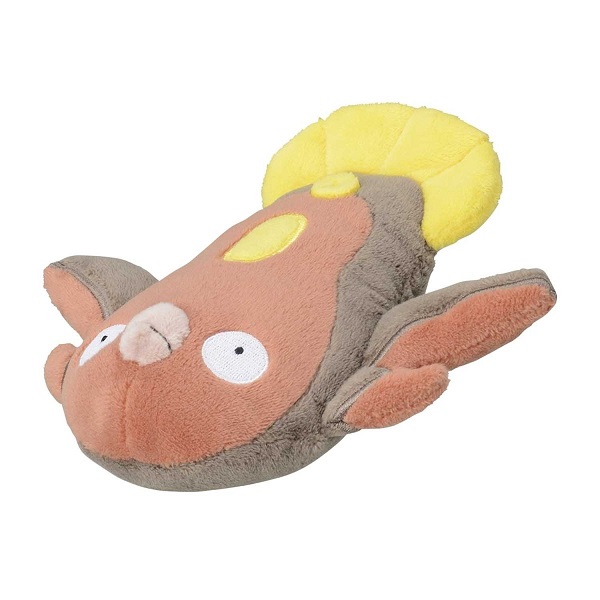 Pokemon - Stunfisk (Sitting Cuties) - Pokemon Center Plush/Bamse 6cm *Top Kvalitet*