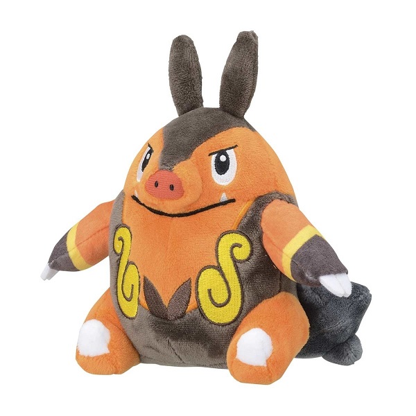 Pokemon - Pignite (Sitting Cuties) - Pokemon Center Plush/Bamse 14cm *Top Kvalitet*