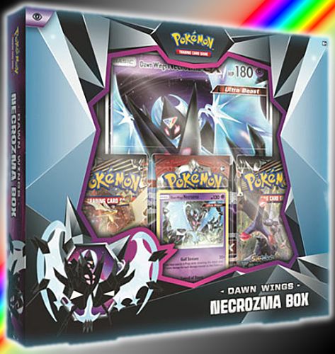 Pokemon Box: Necrozma - Dawn Wings - 3 Boosters, Promo & Oversize Promo