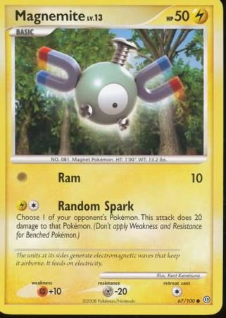 Magnemite (Diamond and Pearl StormFront Singles)