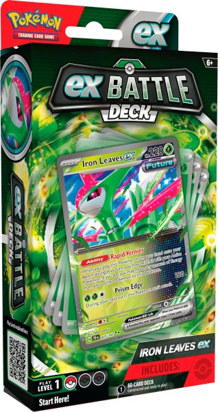 Pokemon ex Battle Deck: Iron Leaves ex (2024)