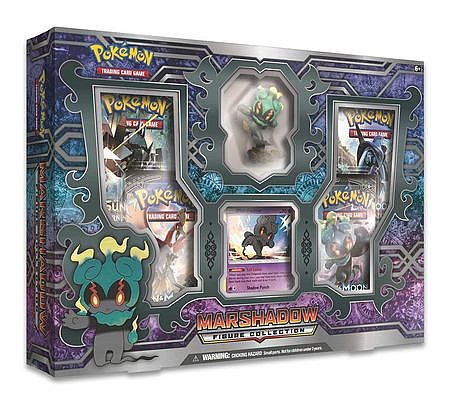 Pokemon Box: Marshadow (Figure Collection) - 4 Boosters, Promo & Figur