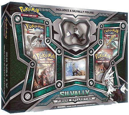 Pokemon Box: Silvally Figure Collection - 4 Boosters, Promo & Figur