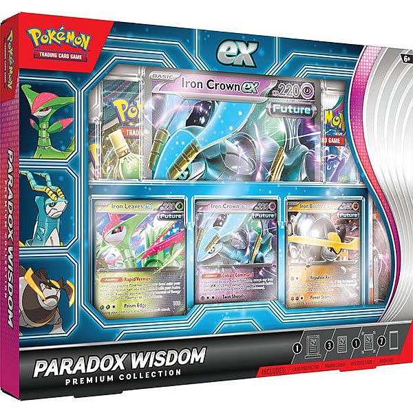 Pokemon  ex Box: Paradox Wisdom Premium Collection (2024) (7 Boosters)