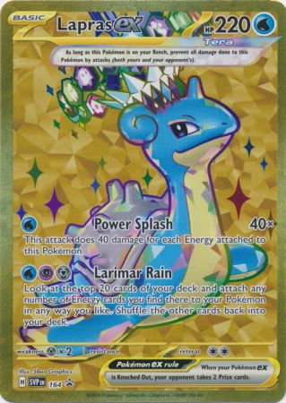 Lapras ex (Black Star Promos - Scarlet & Violet: Terapagos Ultra-Premium Collection)