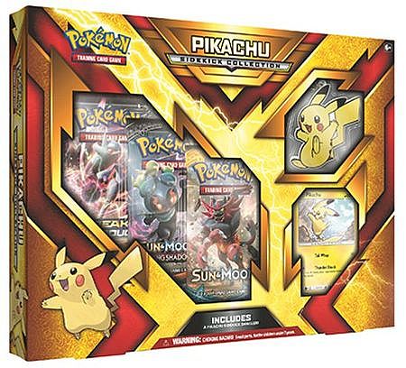 Pokemon Box: Pikachu Sidekick Collection - 3 Boosters, Promokort og Mere!