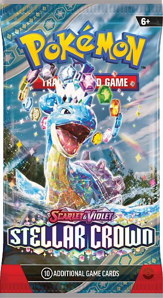 Pokemon Booster Pakke - SV07 - Scarlet & Violet: Stellar Crown