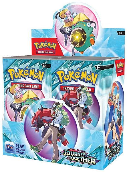 Pokemon Display (Booster Box) - SV09 - Scarlet & Violet: Journey Together - 36 Boosters