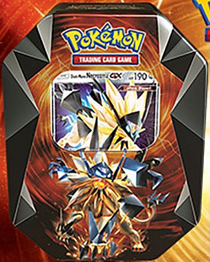 Pokemon Spring 2017 Legends of Alola Solgaleo-GX Collector Tin 