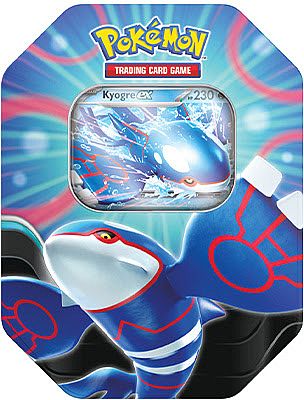 Pokemon Tin Kasse - 2025 Wave 2 Spring: Kyogre ex - Azure Legends Collector's Tin Box (4 Boosters)