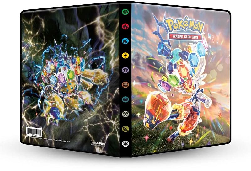 Mappe - Pokemon - SV07 - Scarlet & Violet: Stellar Crown - Album - 4-Pocket (Holder 80 kort + 4 Oversized kort) UltraPro #16077