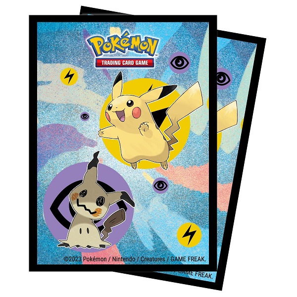 Pokemon - Pikachu & Mimikyu - Deck Protector - 65 lommer - Ultra Pro Sleeves #16110